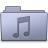 Music Folder Lavender Icon 48x48 png